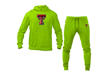 Texas Tech Red Raiders Men's Hoodie Joggers Set