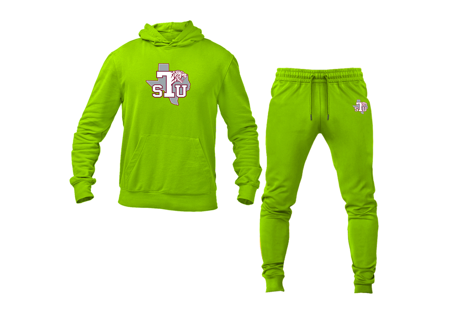 Men's Texas Southern Tigers Hoodie Joggers Set