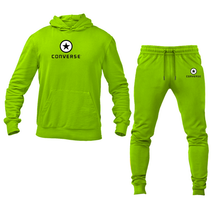 Men's Converse Logo Hoodie Joggers Set