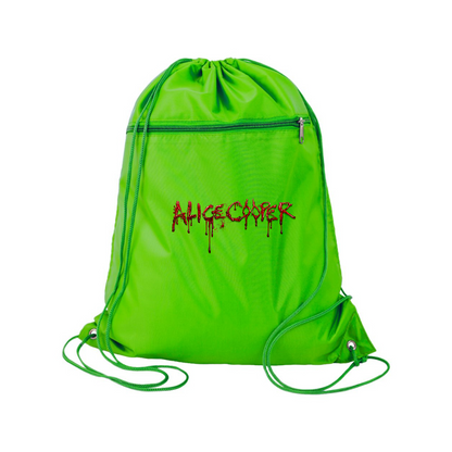 Alice Cooper Logo Q-Tees - Polyester Cinchpack