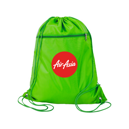 Air Asia Logo Q-Tees - Polyester Cinchpack
