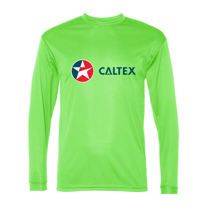 Men's Caltex Gas Station  Performance Long Sleeve T-Shirt