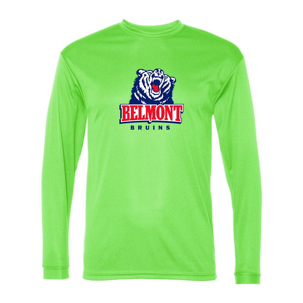 Men's  Belmont Bruins   Performance Long Sleeve T-Shirt