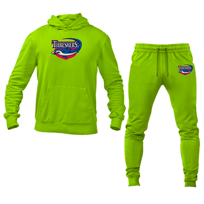 Men's Clearwater Threshers Logo Hoodie Joggers Set