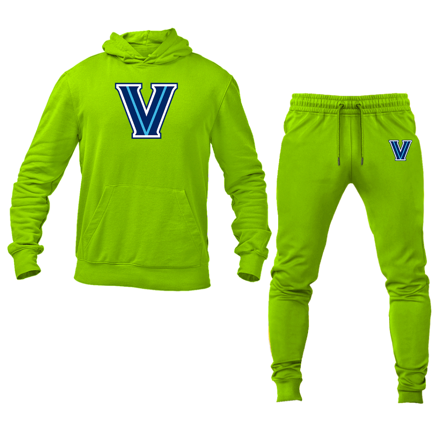 Men's Villanova Wildcats Logo Hoodie Joggers Set