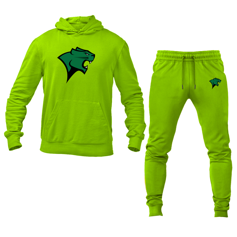 Men's Chicago State Cougars Hoodie Joggers Set