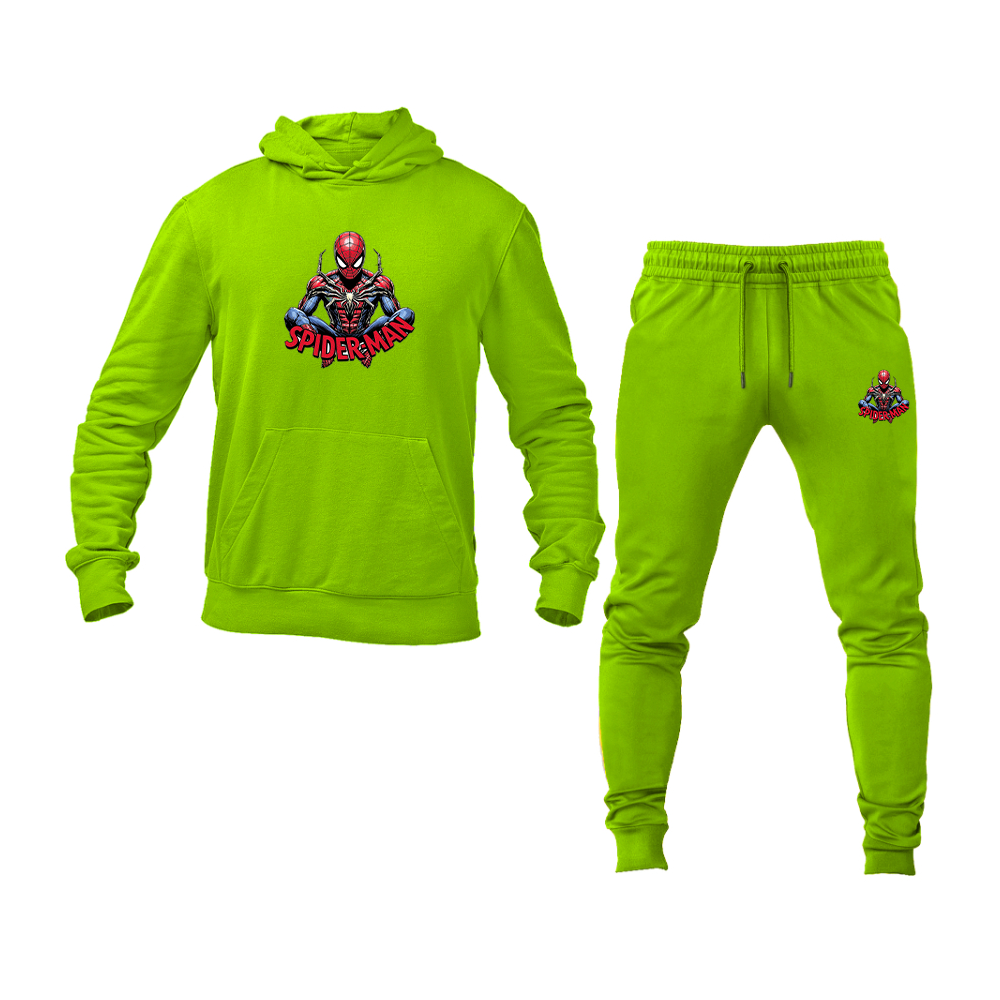 Men'sSpider-Man 2025 Hoodie Joggers Set