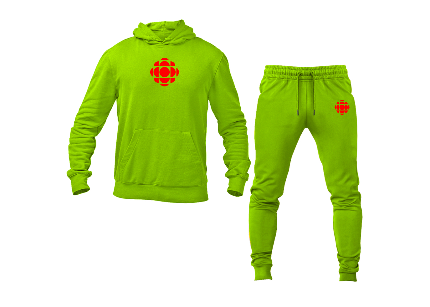 Men's CBC Logo Hoodie Joggers Set
