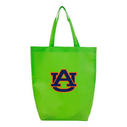 Auburn Tigers Q-Tees Non-Woven Gusset Bottom Tote