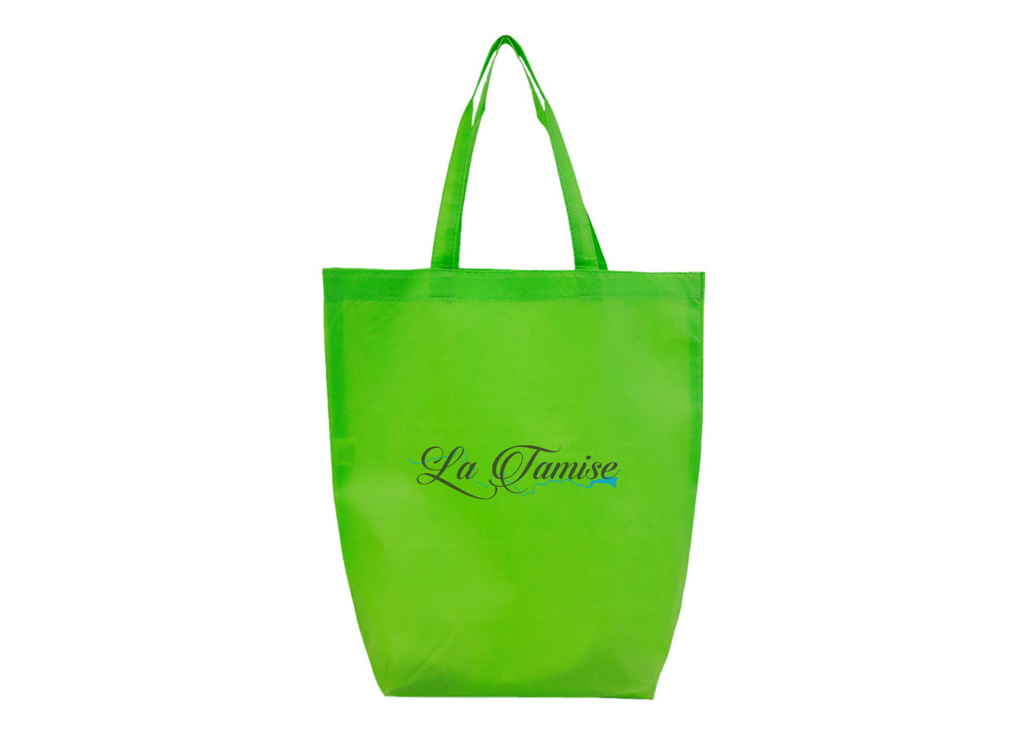La Tamise Logo Q-Tees Non-Woven Gusset Bottom Tote