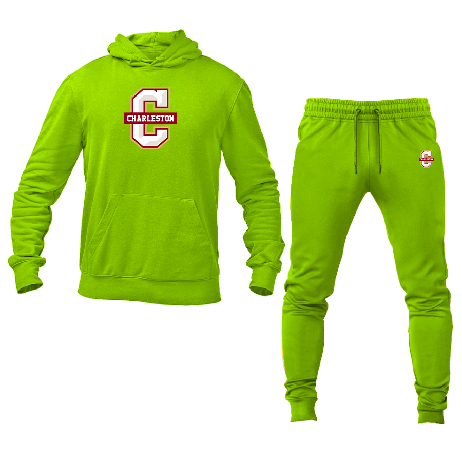 Men's Charleston Cougars Hoodie Joggers Set