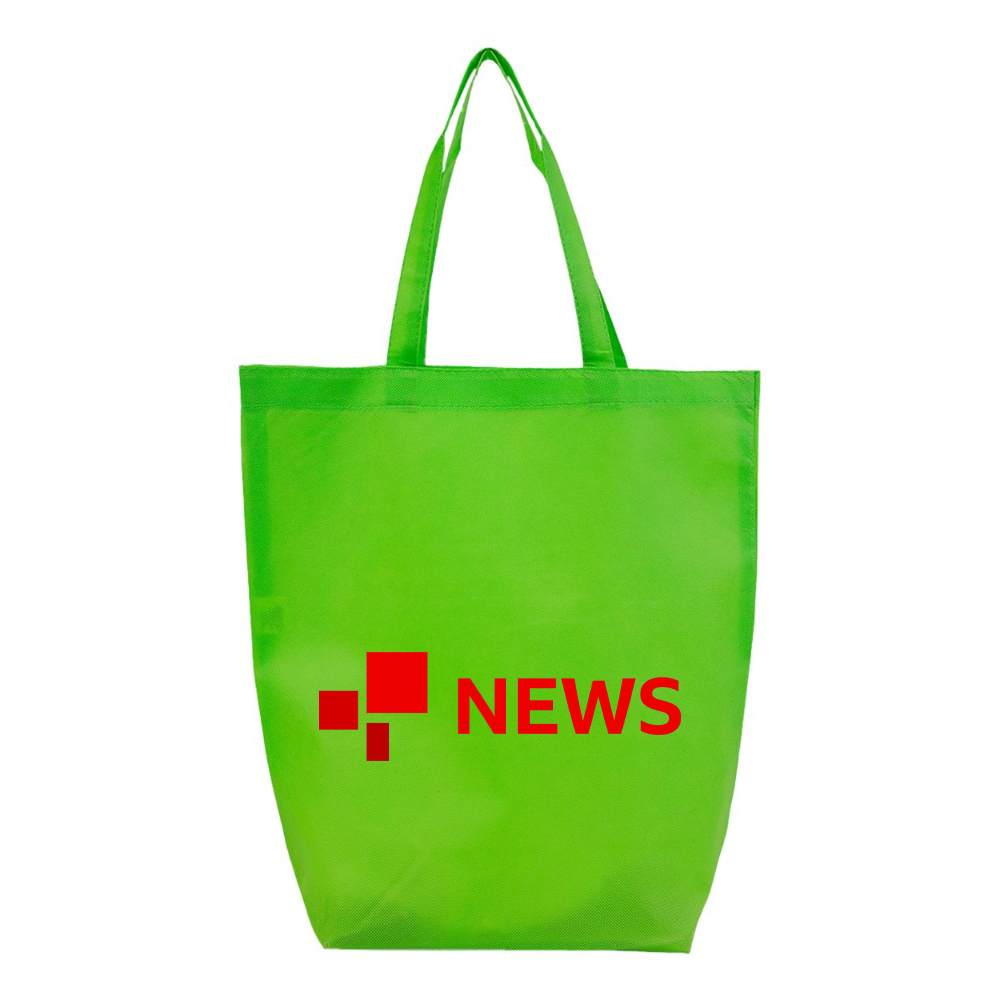BBC News Q-Tees Non-Woven Gusset Bottom Tote