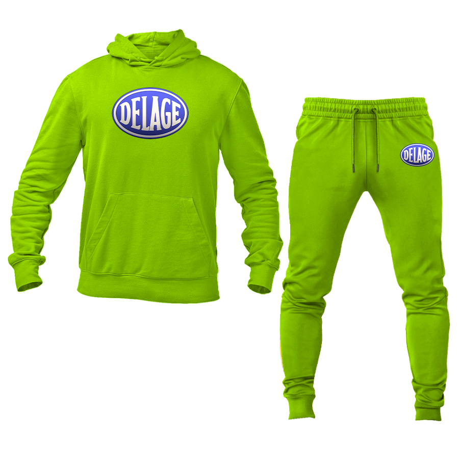 Men's Delage  Logo Hoodie Joggers Set