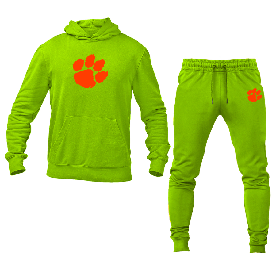 Men's Clemson Tigers Hoodie Joggers Set