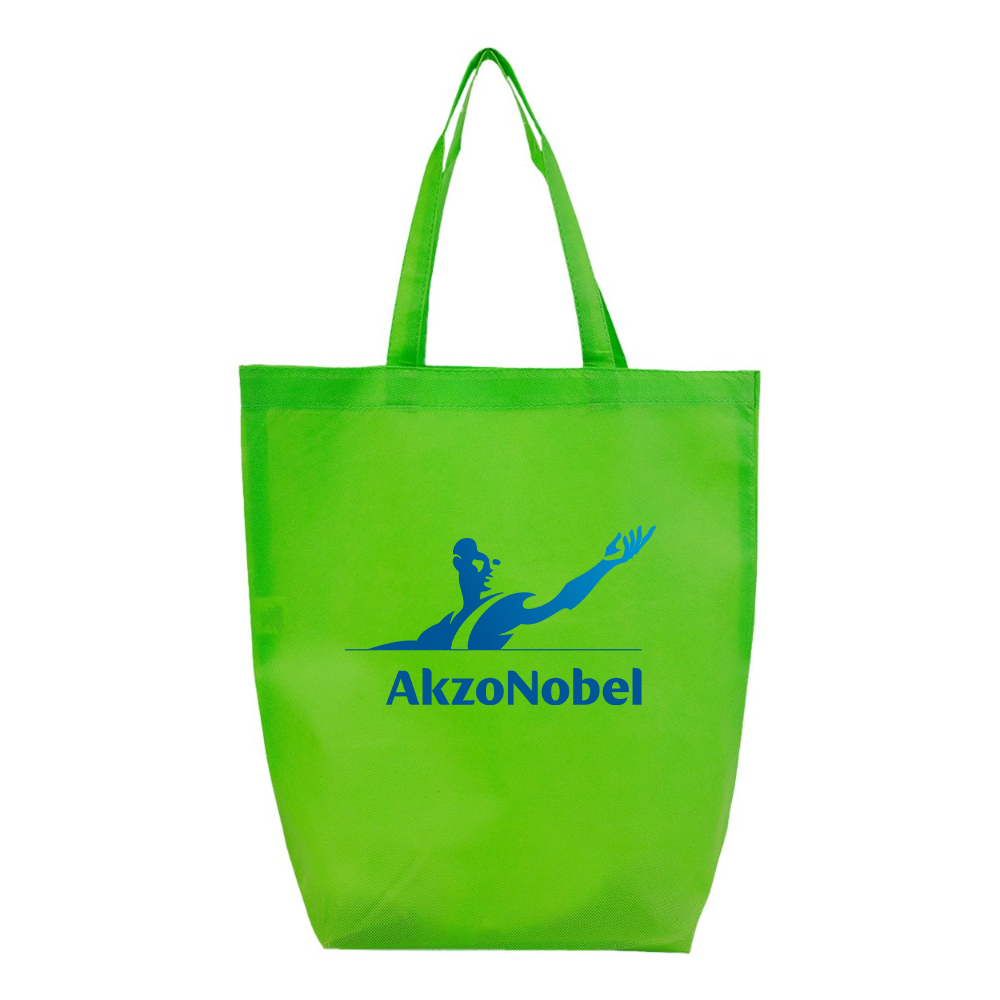 AkzoNobel Logo Q-Tees Non-Woven Gusset Bottom Tote