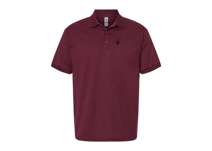 Men's Off-White Hand Gildan Dry Blend Jersey Polo