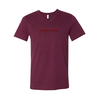 Alice Cooper Logo BELLA  CANVAS - Jersey V-Neck T-Shirt