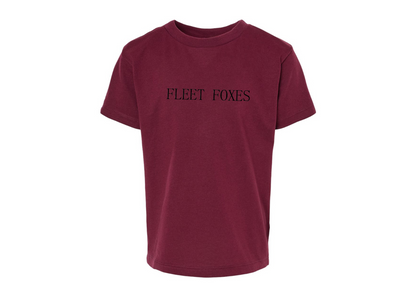 Fleet Foxes Logo BELLA  CANVAS Toddler Jersey Tee