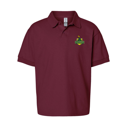 Youth Clarkson Golden Knights Gildan Dry Blend Jersey Polo