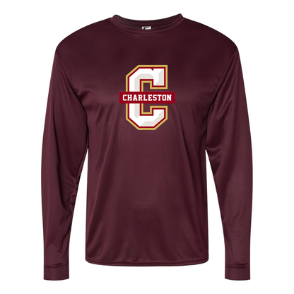 Men's Charleston Cougars Performance Long Sleeve T-Shirt