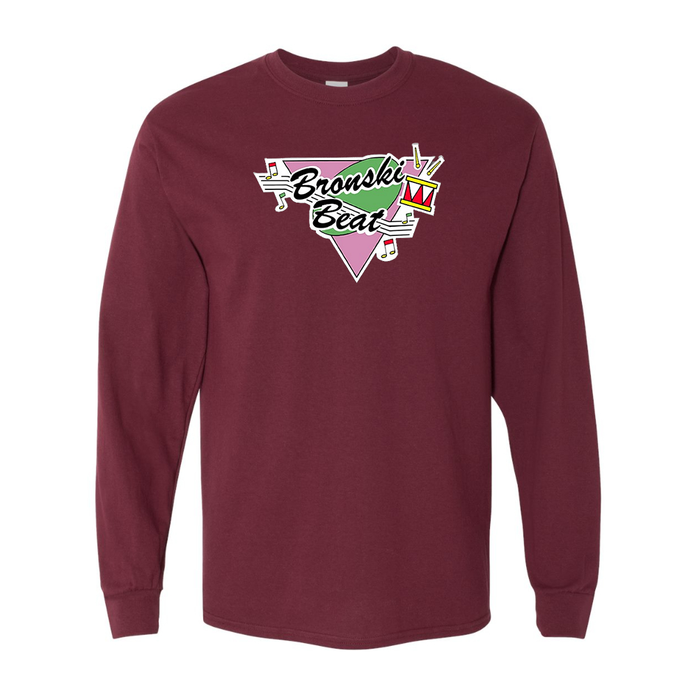 Men's  Bronski Beat Gildan Heavy Cotton Long Sleeve T-Shirt