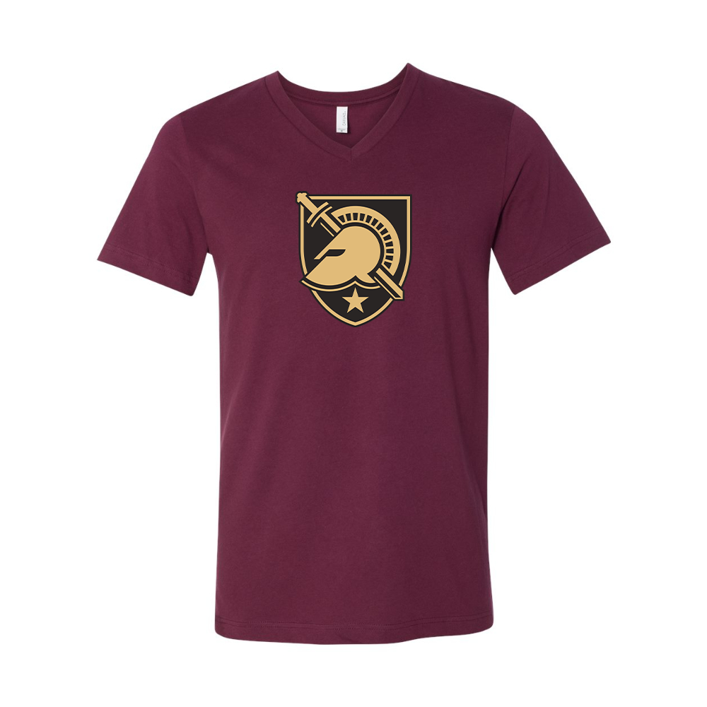 Army Black Knights BELLA  CANVAS - Jersey V-Neck T-Shirt