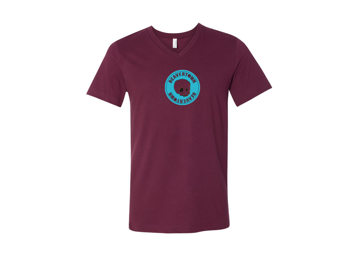 Beavertown Brewery BELLA  CANVAS - Jersey V-Neck T-Shirt