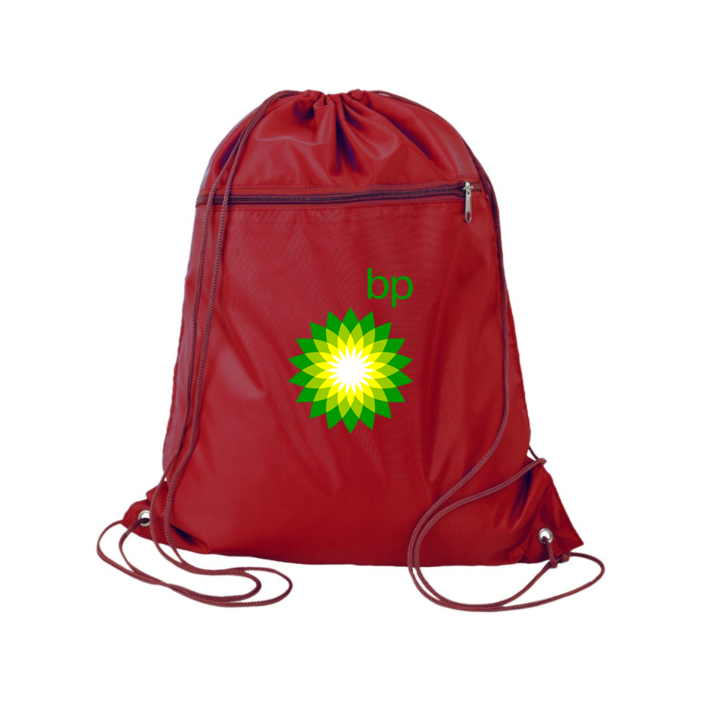 BP Oil Logo Q-Tees - Polyester Cinchpack