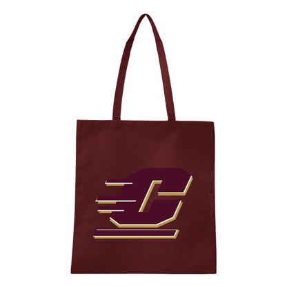 Central Michigan Chippewas Q-Tees Non-Woven  Tote
