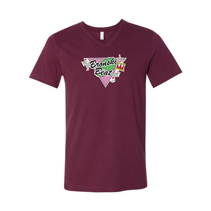 Bronski Beat BELLA  CANVAS - Jersey V-Neck T-Shirt