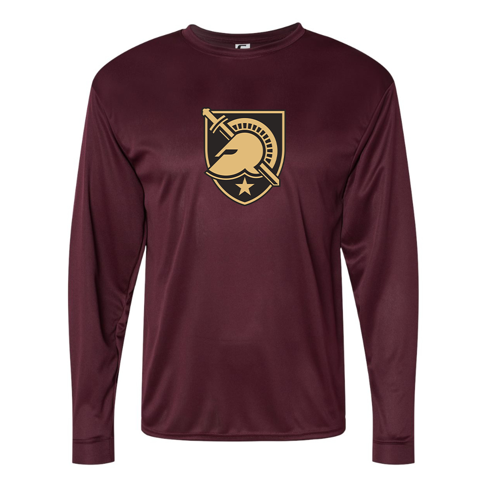 Men's  Army Black Knights Performance Long Sleeve T-Shirt