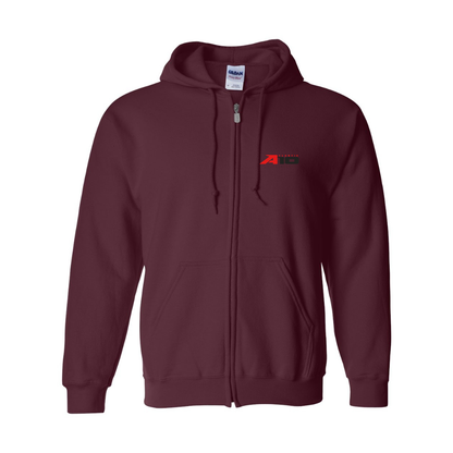 Men's  Atlantic 10 Conference  Gildan  Heavy Blend Full Zip Hooded Sweatshirt