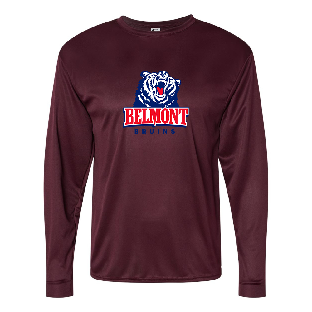 Men's  Belmont Bruins   Performance Long Sleeve T-Shirt