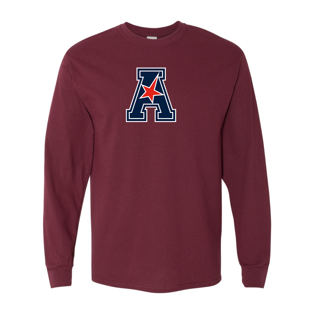 Men's  American Athletic Conference  Gildan Heavy Cotton Long Sleeve T-Shirt