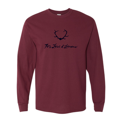 Men's For Loves & Lemons  Gildan Heavy Cotton Long Sleeve T-Shirt
