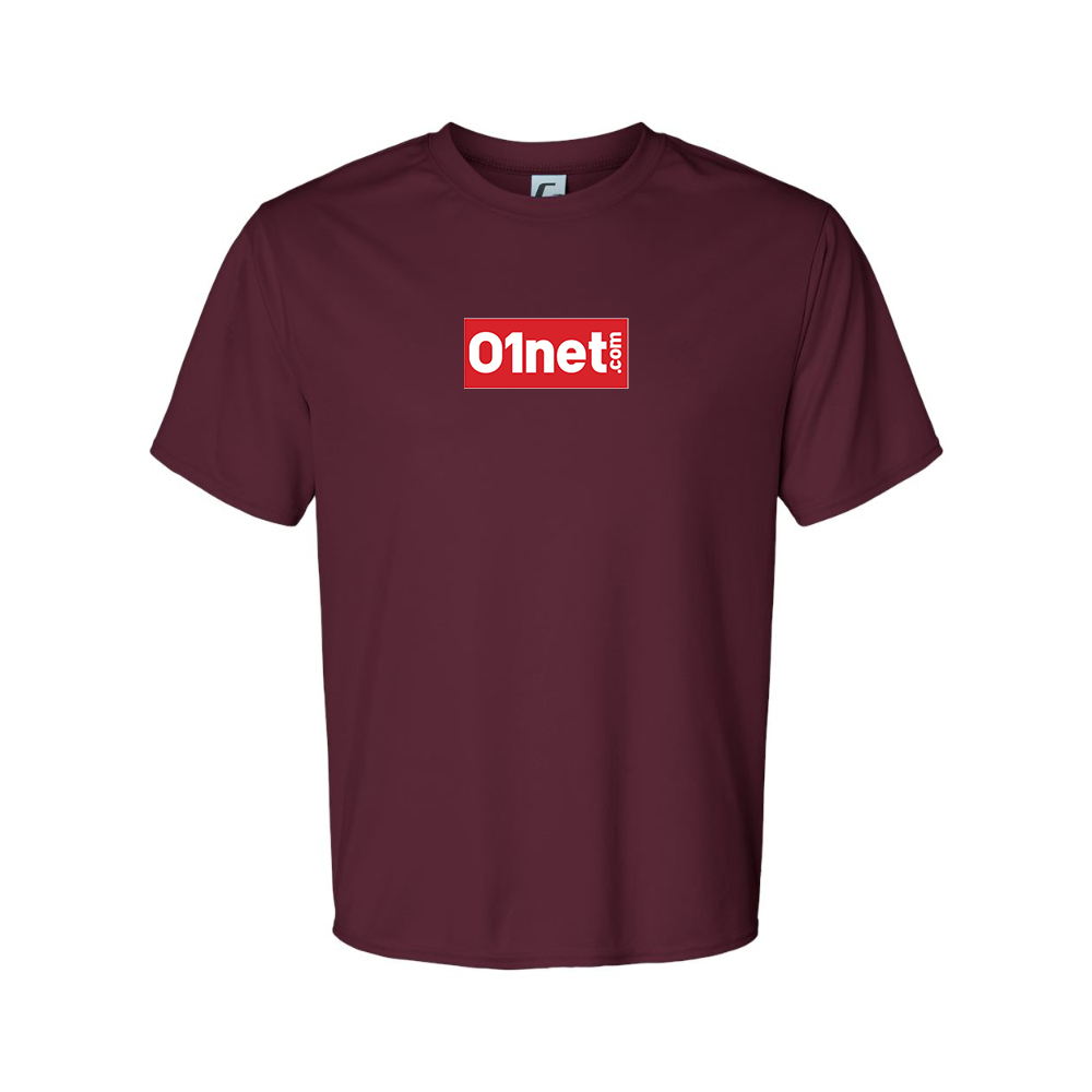 Men's  01net Logo Polyester T-Shirt