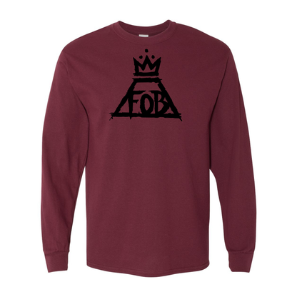 Men's Fall Out Boy  Gildan Heavy Cotton Long Sleeve T-Shirt