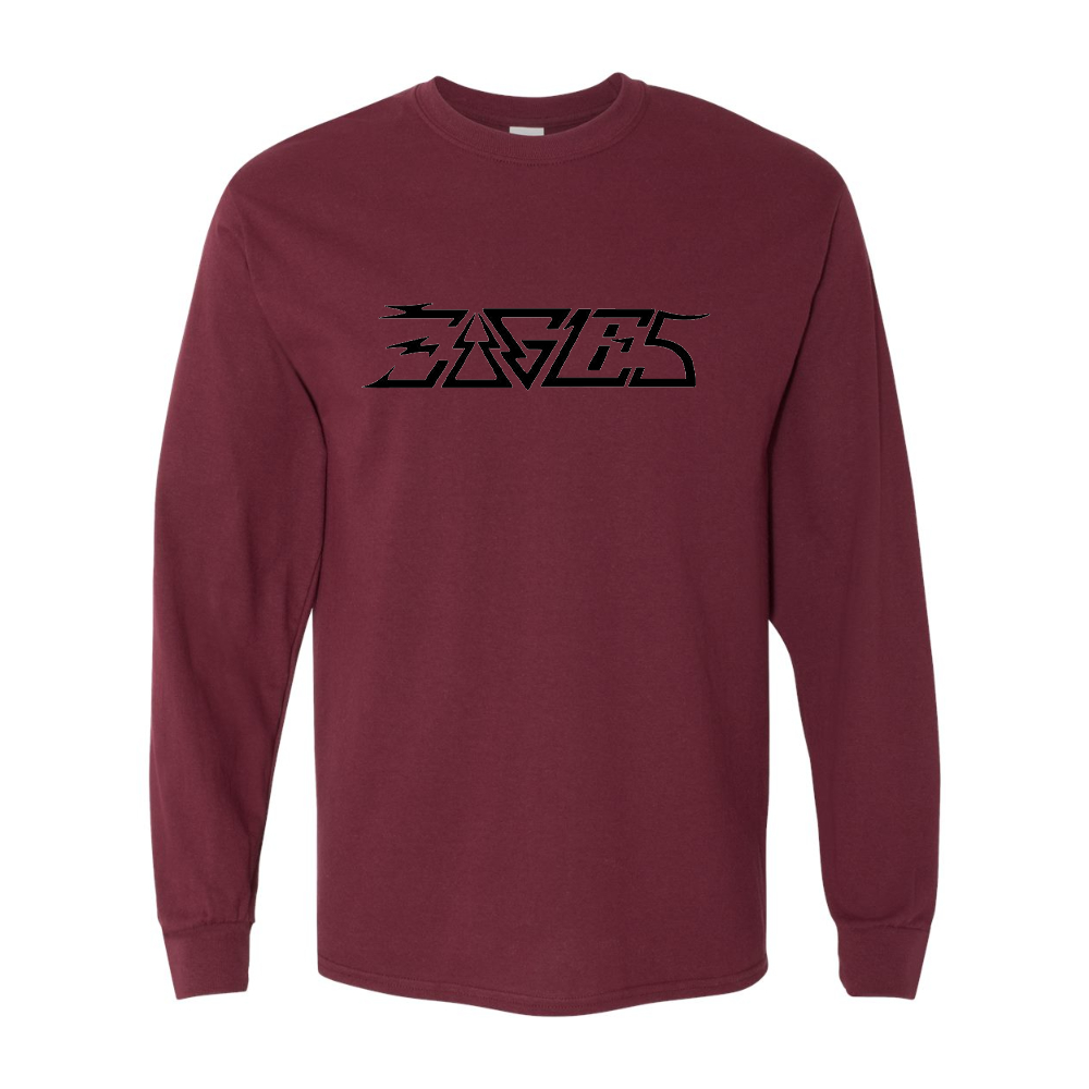 Men's Eagles Gildan Heavy Cotton Long Sleeve T-Shirt