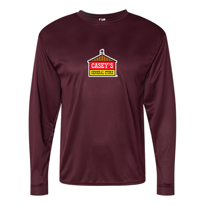 Men's Casey's General Store Performance Long Sleeve T-Shirt