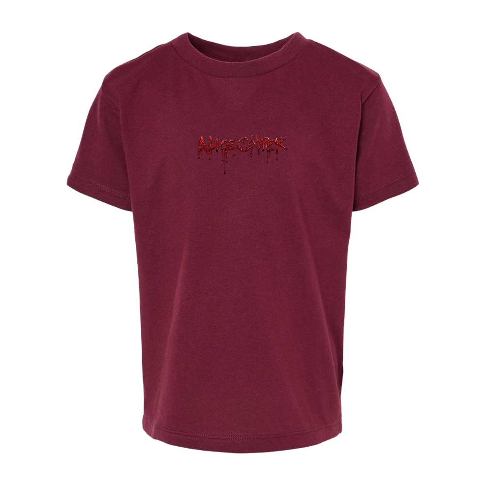 Alice Cooper Logo BELLA  CANVAS Toddler Jersey Tee