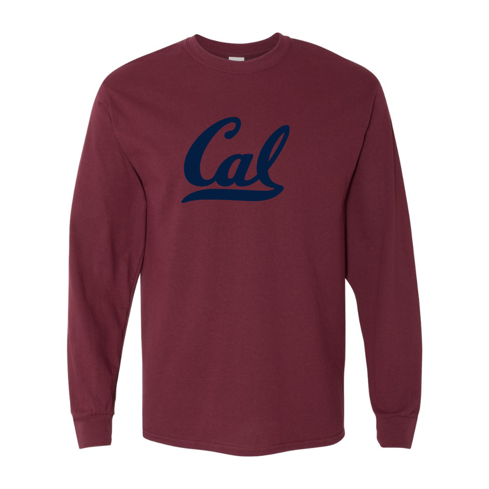 Men's California Golden Bears  Gildan Heavy Cotton Long Sleeve T-Shirt