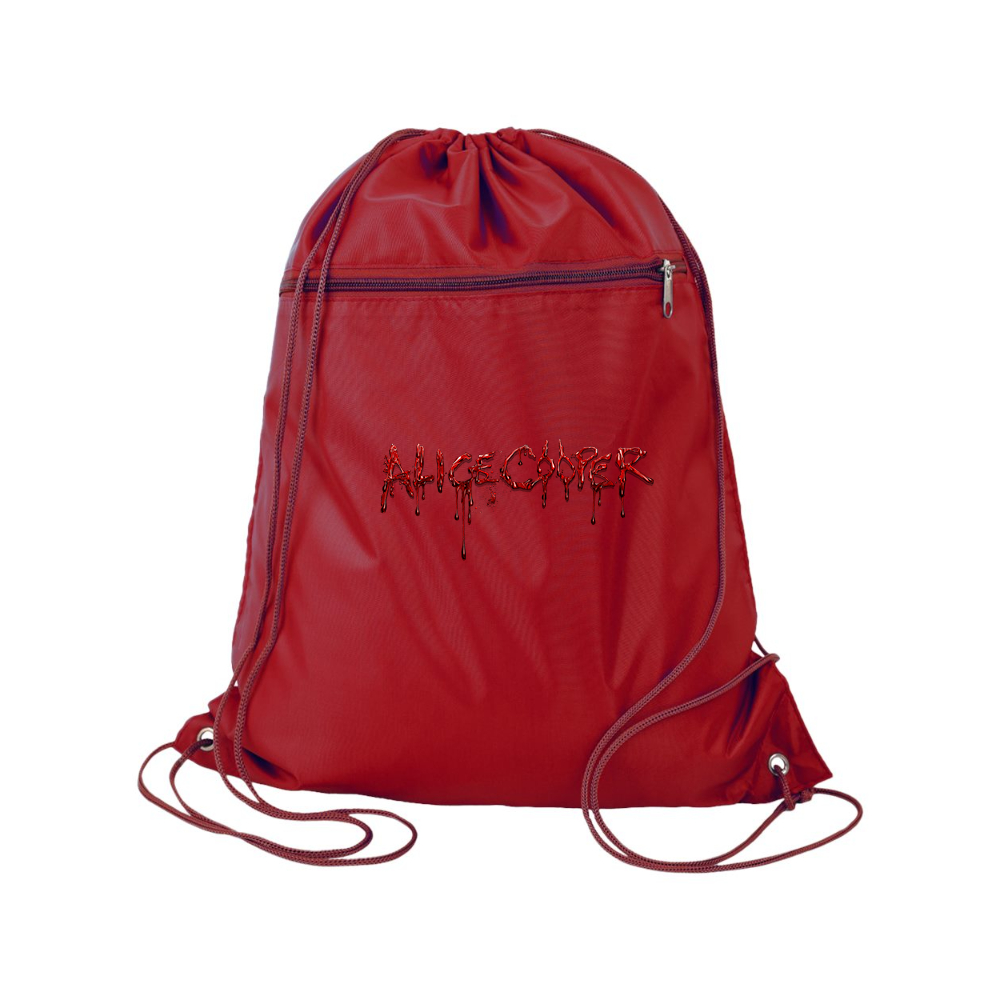 Alice Cooper Logo Q-Tees - Polyester Cinchpack