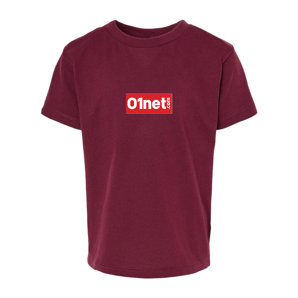 01net Logo BELLA  CANVAS Toddler Jersey Tee