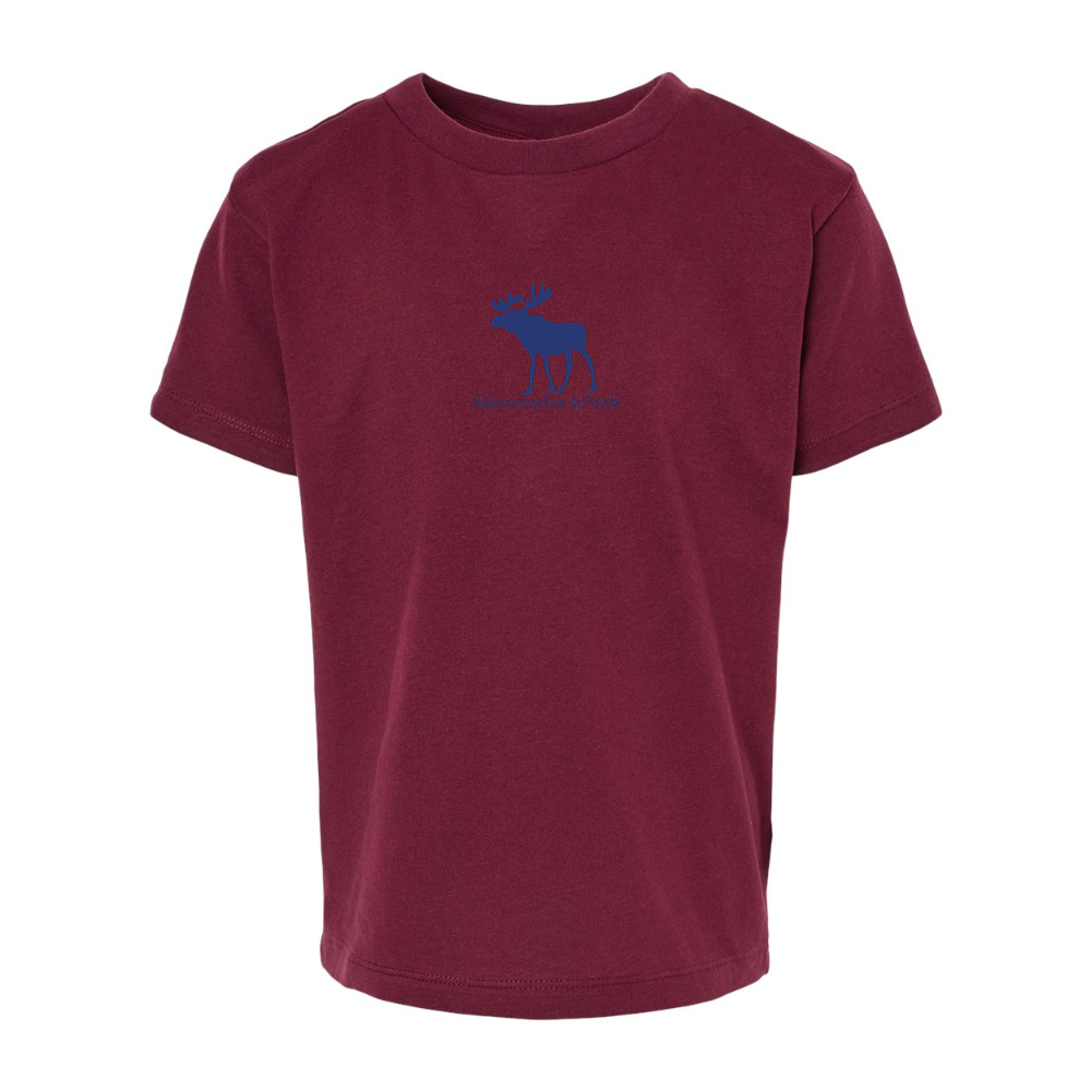 Abercrombie & Fitch Moose Logo BELLA  CANVAS Toddler Jersey Tee
