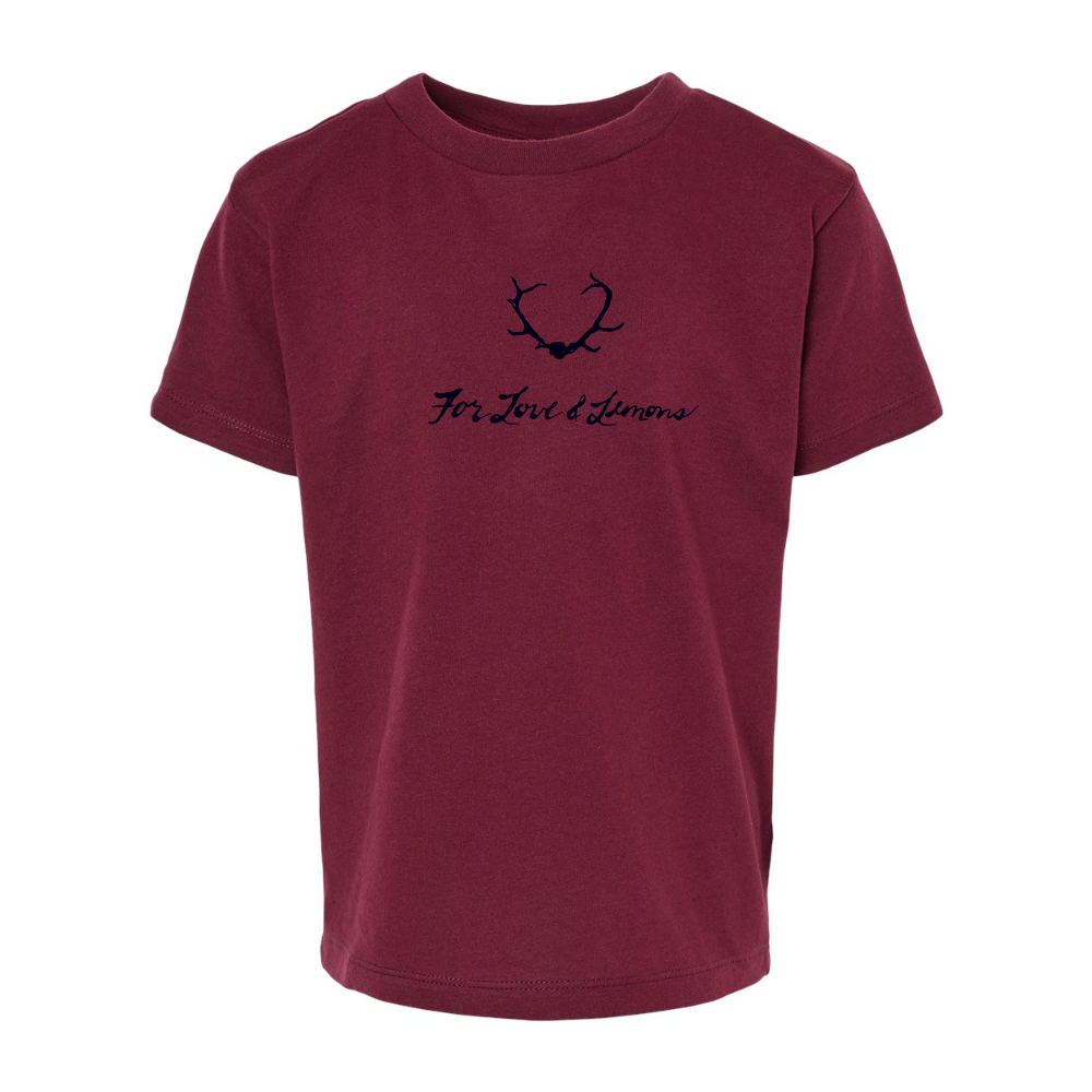For Loves & Lemons BELLA  CANVAS Toddler Jersey Tee