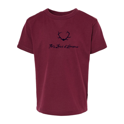 For Loves & Lemons BELLA  CANVAS Toddler Jersey Tee
