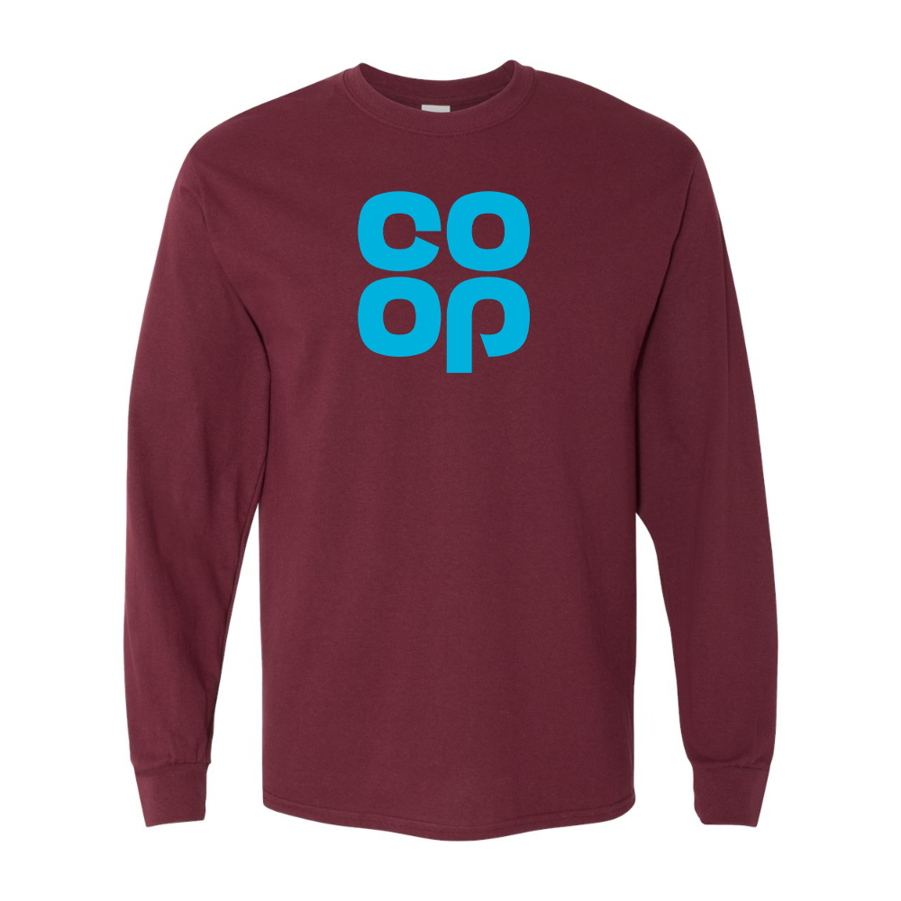 Men's CoOp Gildan Heavy Cotton Long Sleeve T-Shirt