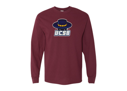 Men's UCSB Gauchos Gildan Heavy Cotton Long Sleeve T-Shirt