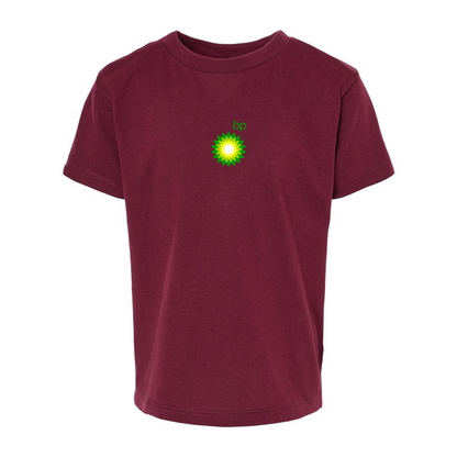 BP Oil Logo BELLA  CANVAS Toddler Jersey Tee