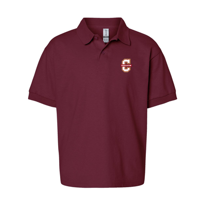 Youth Charleston Cougars Gildan Dry Blend Jersey Polo